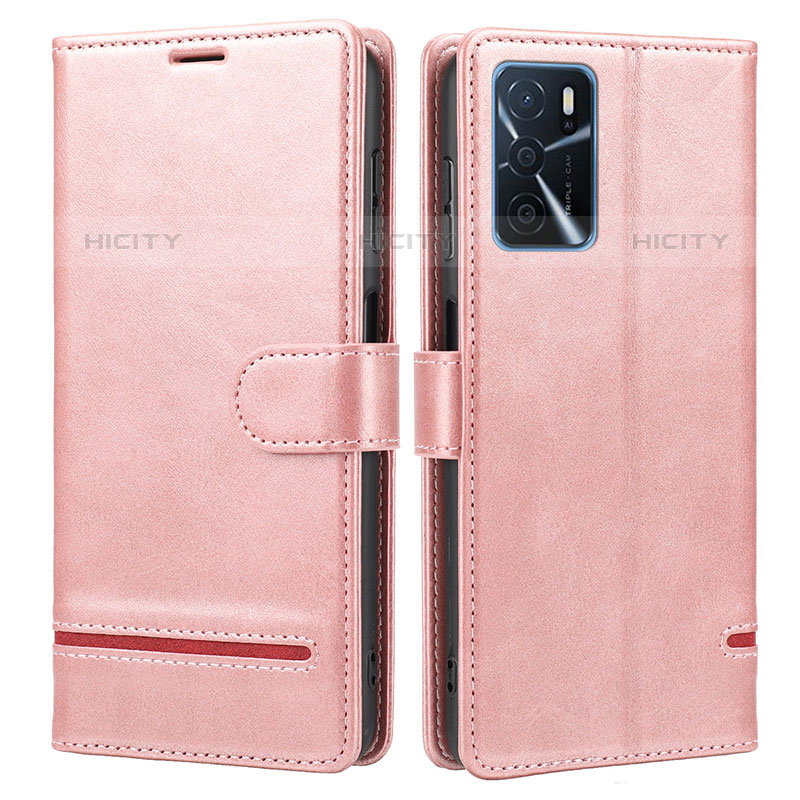 Custodia Portafoglio In Pelle Cover con Supporto SY1 per Oppo A16s