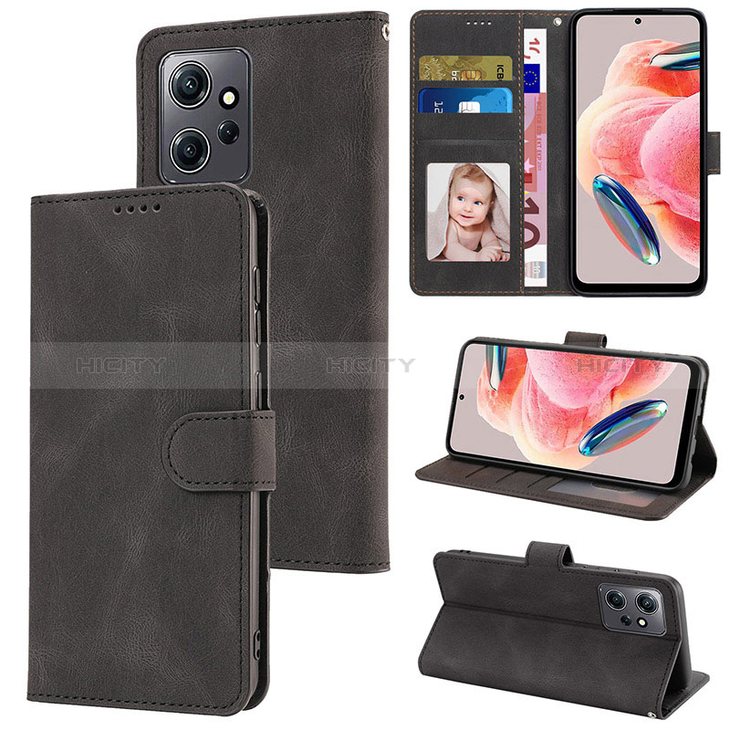 Custodia Portafoglio In Pelle Cover con Supporto SY1 per Xiaomi Redmi Note 12 4G