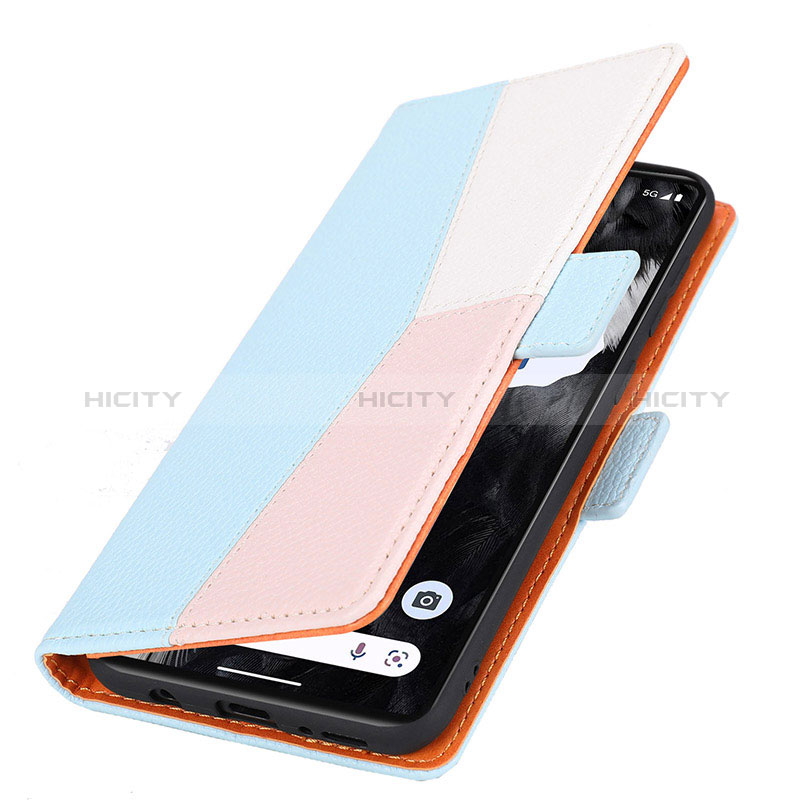 Custodia Portafoglio In Pelle Cover con Supporto SY2 per Google Pixel 7 5G