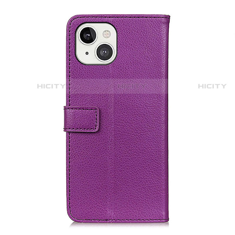 Custodia Portafoglio In Pelle Cover con Supporto T01 per Apple iPhone 13