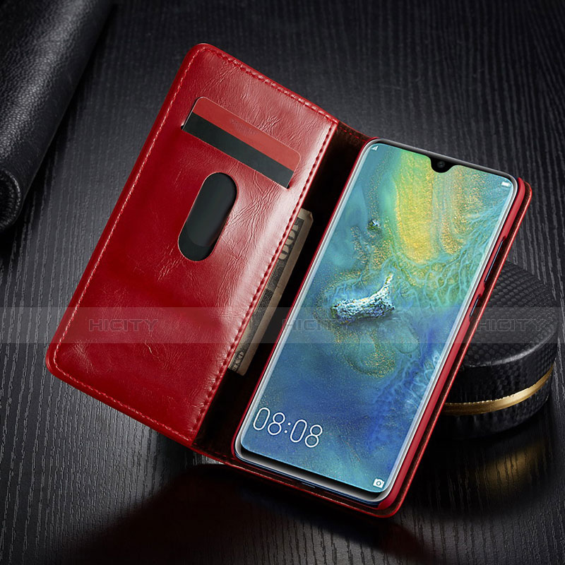 Custodia Portafoglio In Pelle Cover con Supporto T01 per Huawei Mate 20