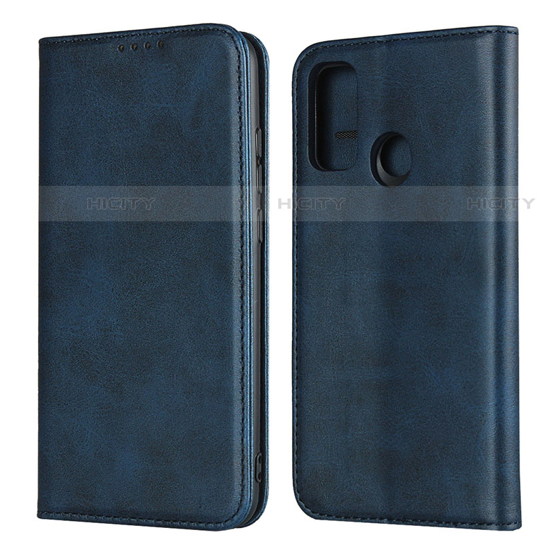 Custodia Portafoglio In Pelle Cover con Supporto T01 per Huawei Nova Lite 3 Plus Blu