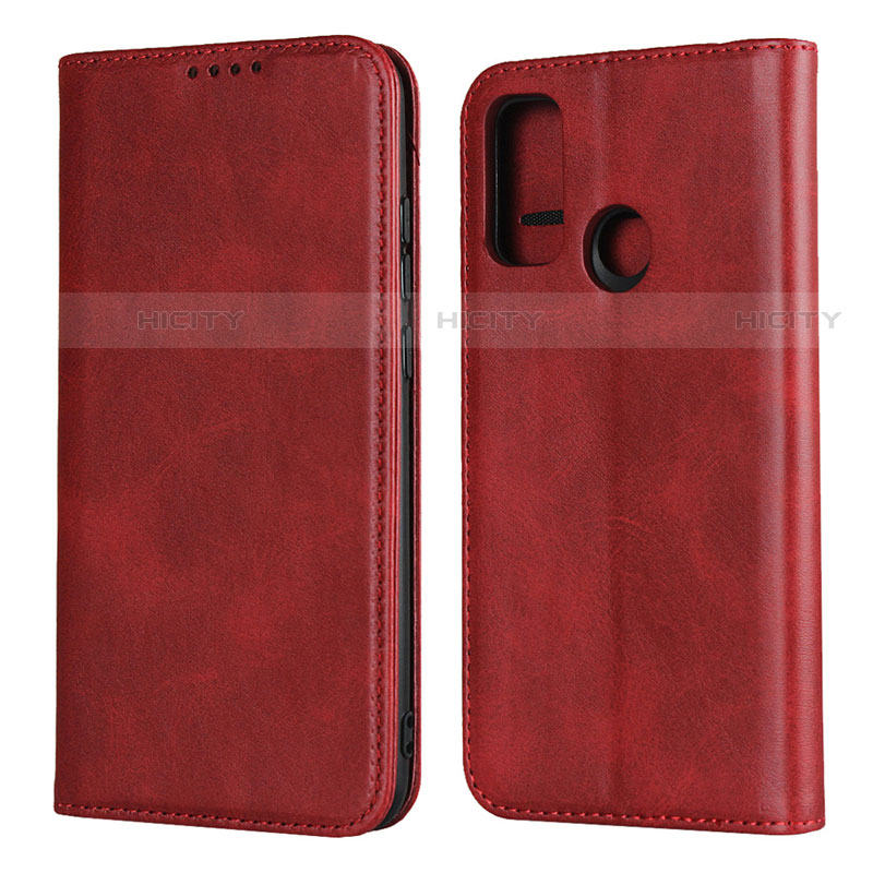 Custodia Portafoglio In Pelle Cover con Supporto T01 per Huawei Nova Lite 3 Plus Rosso