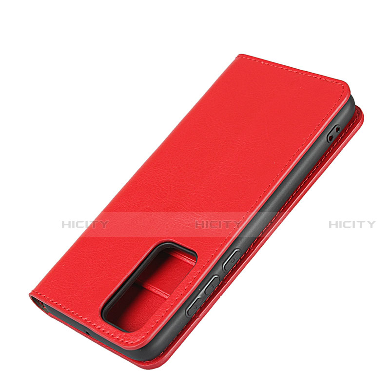 Custodia Portafoglio In Pelle Cover con Supporto T01 per Huawei P40