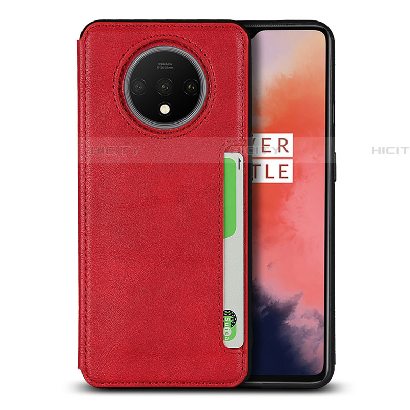 Custodia Portafoglio In Pelle Cover con Supporto T01 per OnePlus 7T