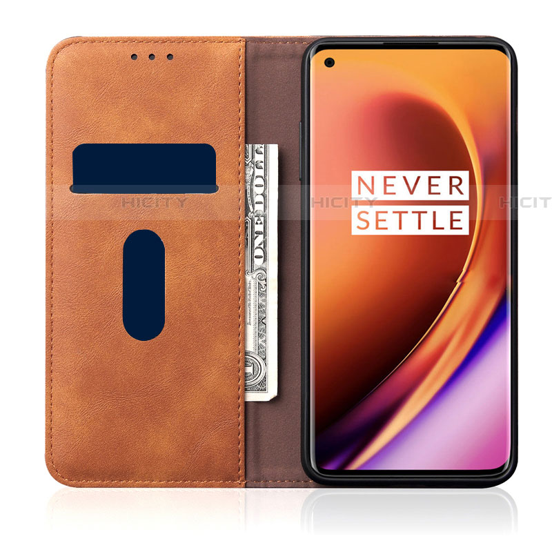 Custodia Portafoglio In Pelle Cover con Supporto T01 per OnePlus 8