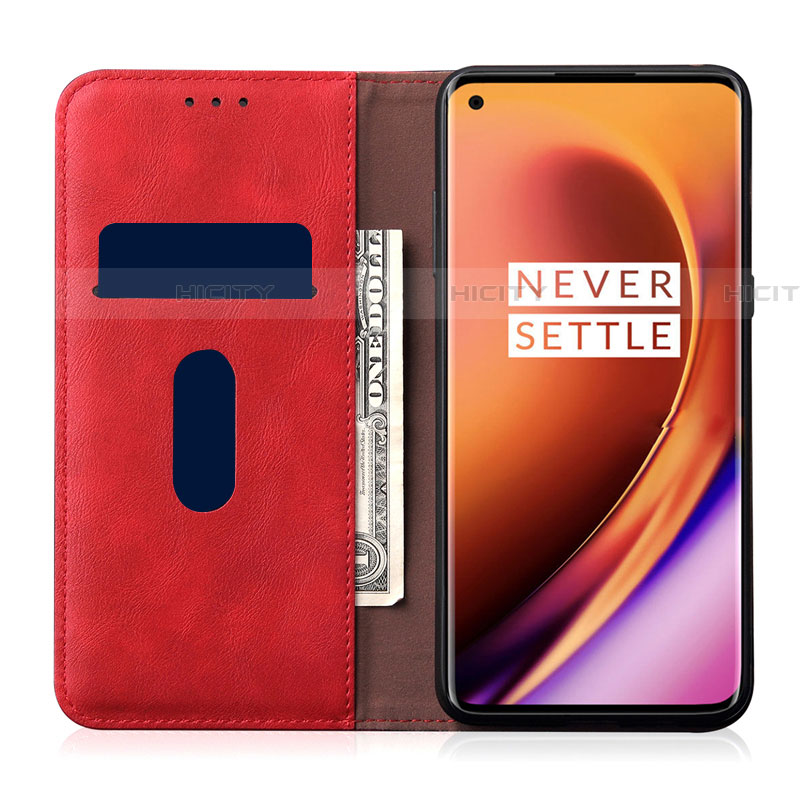 Custodia Portafoglio In Pelle Cover con Supporto T01 per OnePlus 8 Pro