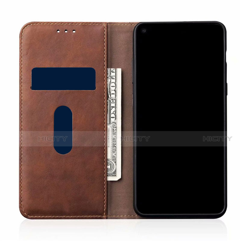 Custodia Portafoglio In Pelle Cover con Supporto T01 per Oppo A72