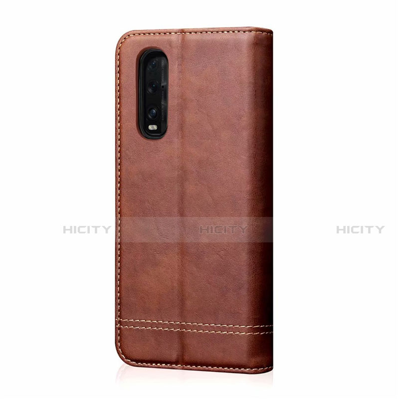 Custodia Portafoglio In Pelle Cover con Supporto T01 per Oppo Find X2