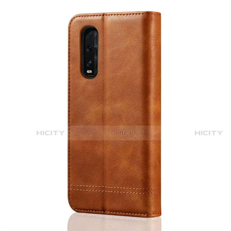 Custodia Portafoglio In Pelle Cover con Supporto T01 per Oppo Find X2