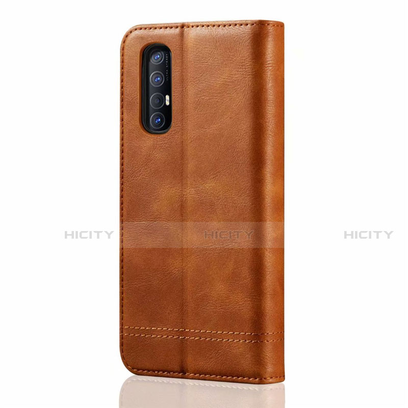 Custodia Portafoglio In Pelle Cover con Supporto T01 per Oppo Find X2 Neo