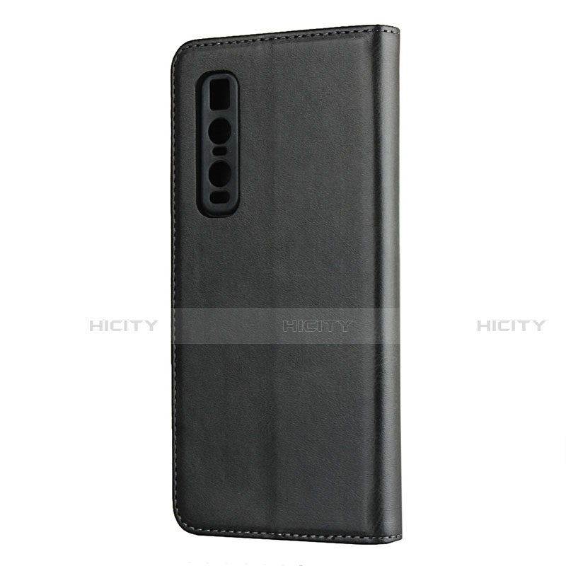 Custodia Portafoglio In Pelle Cover con Supporto T01 per Oppo Find X2 Pro