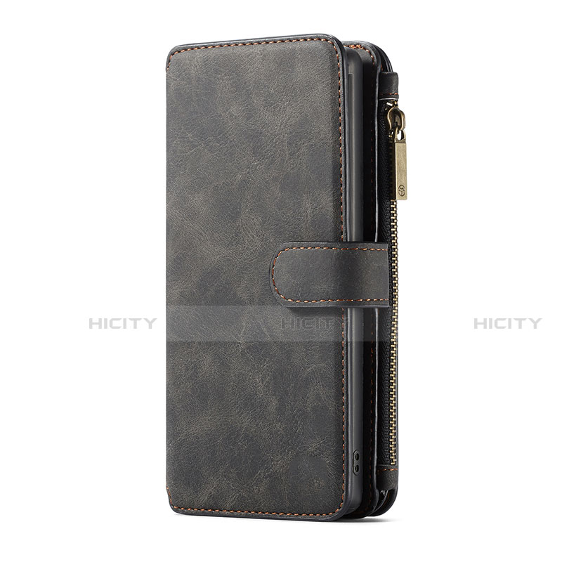 Custodia Portafoglio In Pelle Cover con Supporto T01 per Samsung Galaxy Note 10 Plus 5G Nero