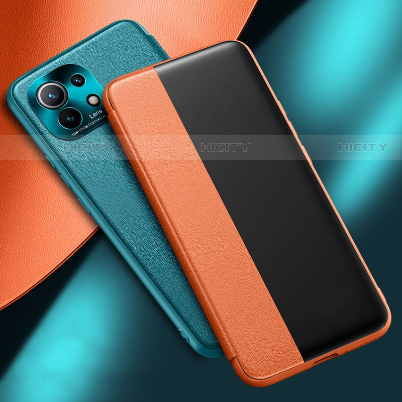 Custodia Portafoglio In Pelle Cover con Supporto T01 per Xiaomi Mi 11 Lite 5G