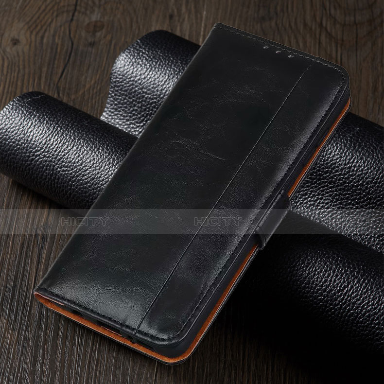 Custodia Portafoglio In Pelle Cover con Supporto T01 per Xiaomi Poco M2 Pro Nero