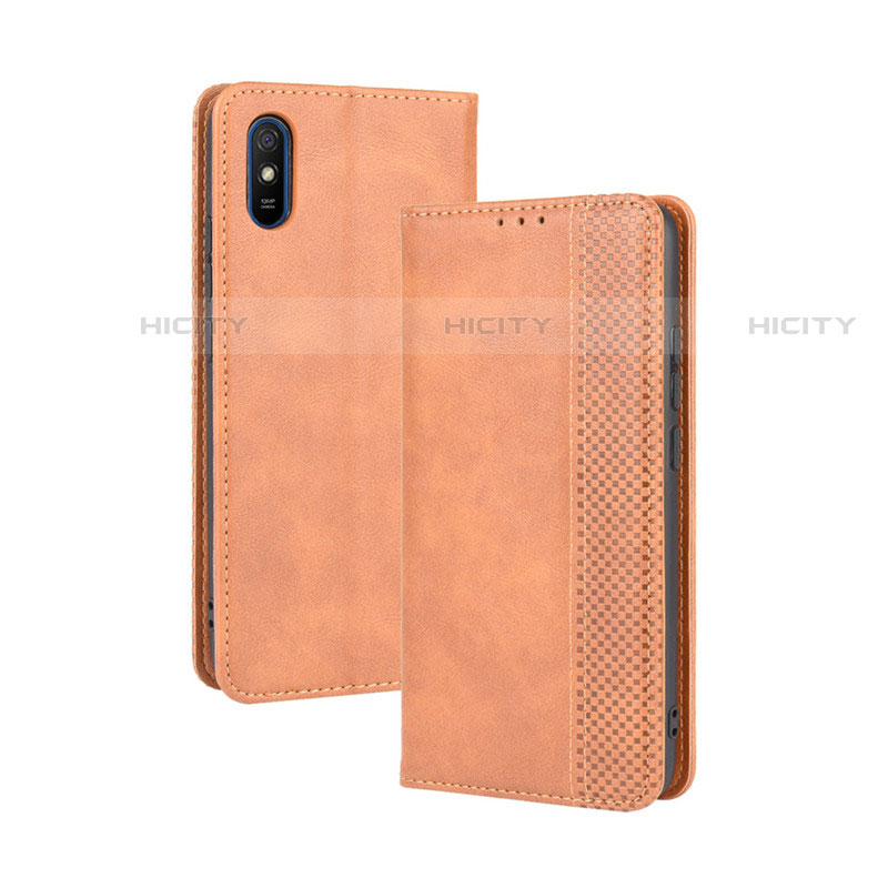 Custodia Portafoglio In Pelle Cover con Supporto T01 per Xiaomi Redmi 9A