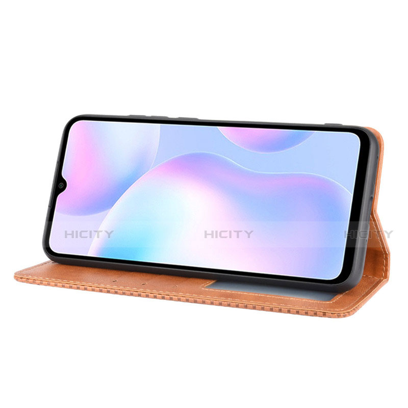 Custodia Portafoglio In Pelle Cover con Supporto T01 per Xiaomi Redmi 9i