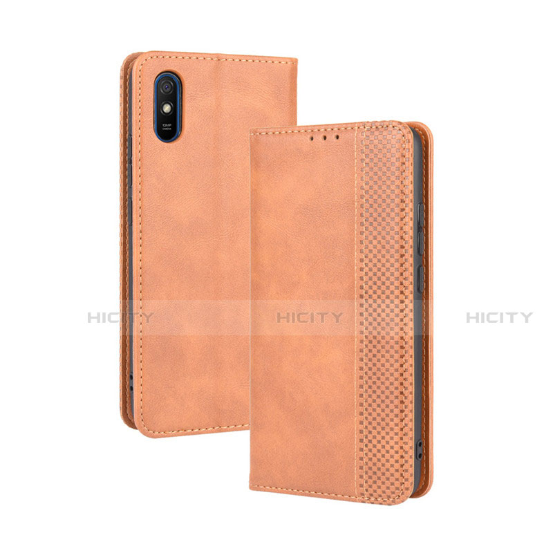 Custodia Portafoglio In Pelle Cover con Supporto T01 per Xiaomi Redmi 9i