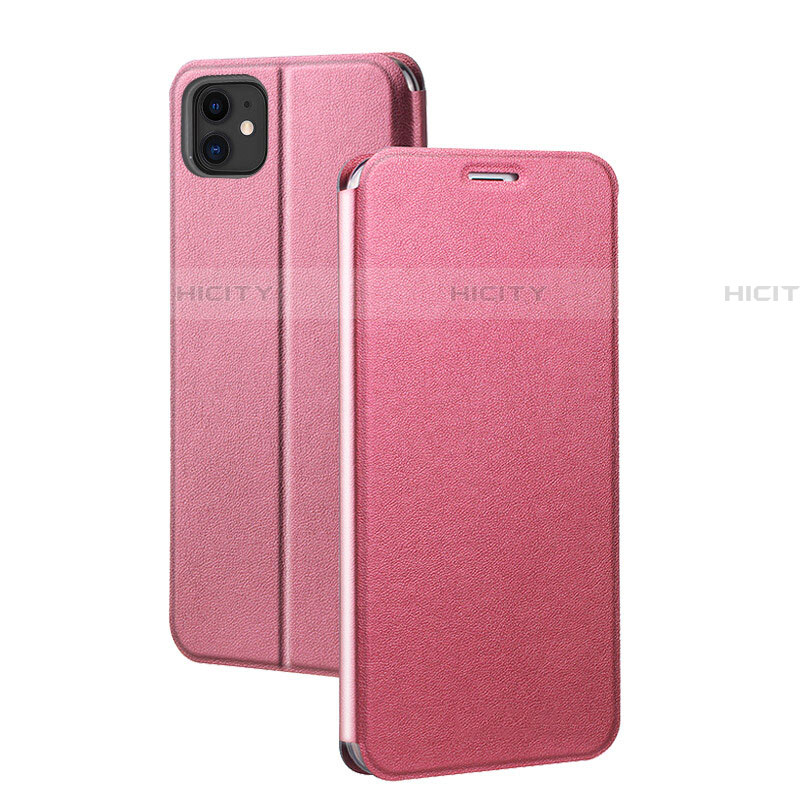 Custodia Portafoglio In Pelle Cover con Supporto T02 per Apple iPhone 11