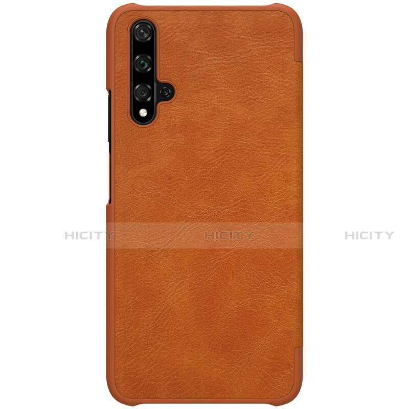 Custodia Portafoglio In Pelle Cover con Supporto T02 per Huawei Honor 20