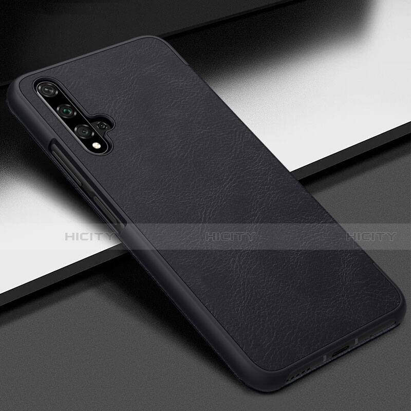 Custodia Portafoglio In Pelle Cover con Supporto T02 per Huawei Honor 20S