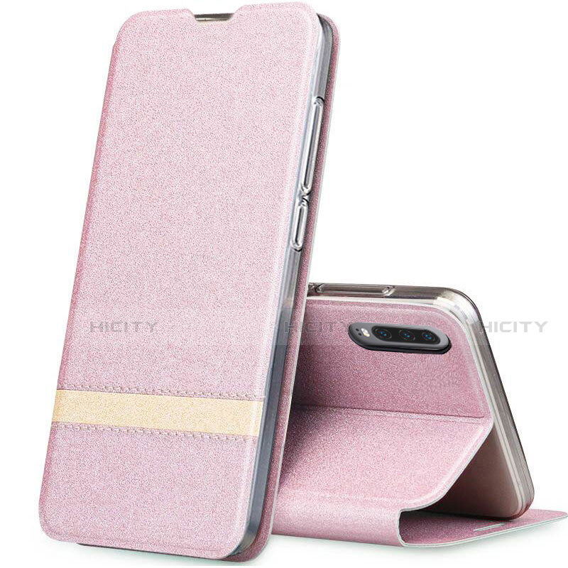 Custodia Portafoglio In Pelle Cover con Supporto T02 per Huawei P30