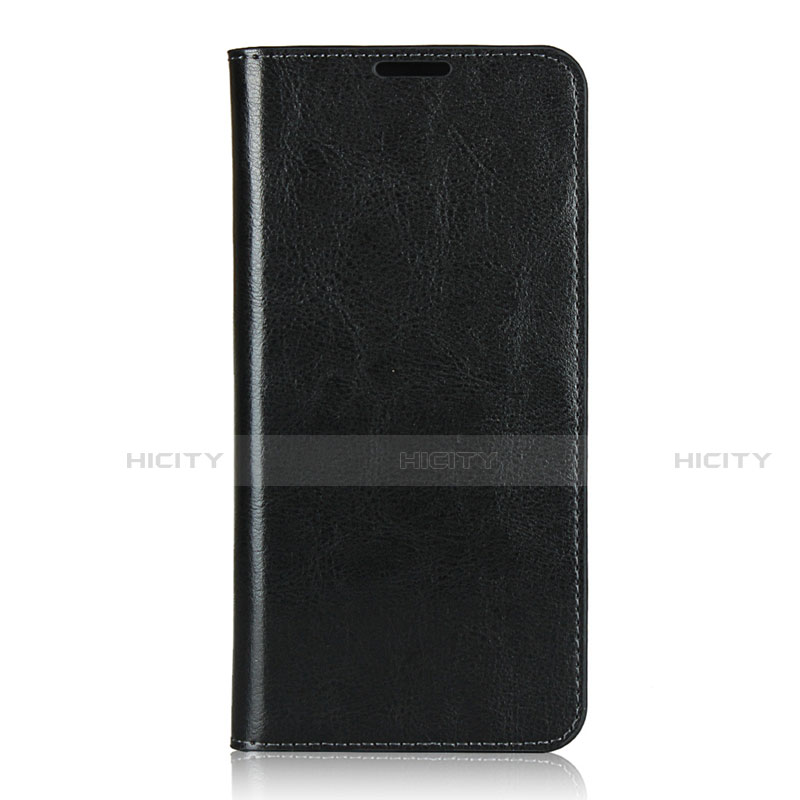 Custodia Portafoglio In Pelle Cover con Supporto T02 per Oppo Reno3 Nero