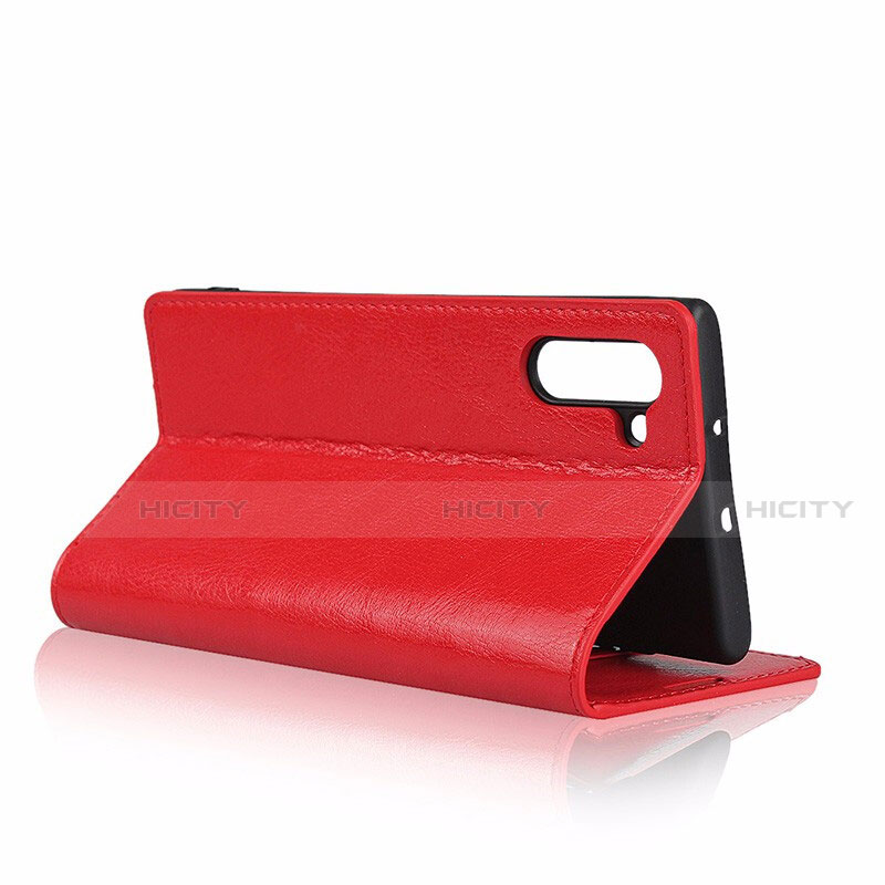 Custodia Portafoglio In Pelle Cover con Supporto T02 per Samsung Galaxy Note 10 5G