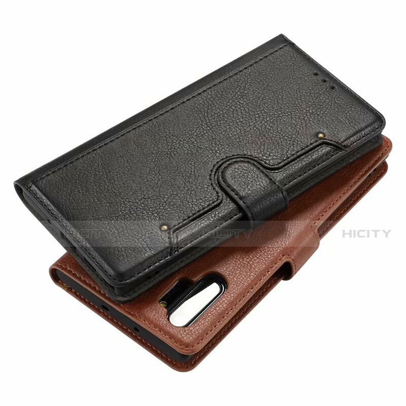 Custodia Portafoglio In Pelle Cover con Supporto T02 per Samsung Galaxy Note 10 Plus 5G