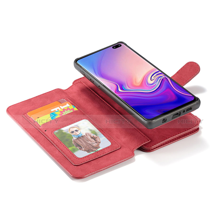 Custodia Portafoglio In Pelle Cover con Supporto T02 per Samsung Galaxy S10 5G