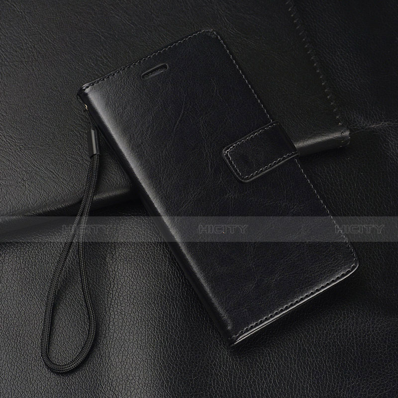 Custodia Portafoglio In Pelle Cover con Supporto T02 per Xiaomi Redmi Note 8 Pro Nero