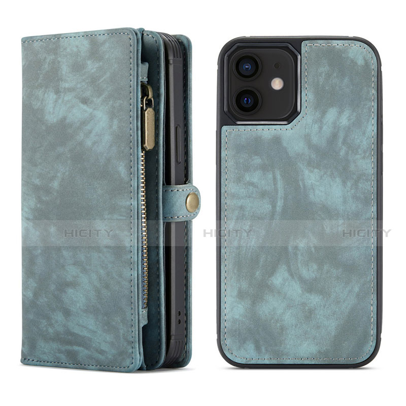 Custodia Portafoglio In Pelle Cover con Supporto T03 per Apple iPhone 12