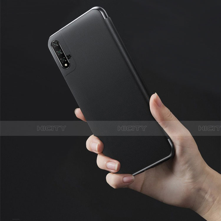 Custodia Portafoglio In Pelle Cover con Supporto T03 per Huawei Honor 20