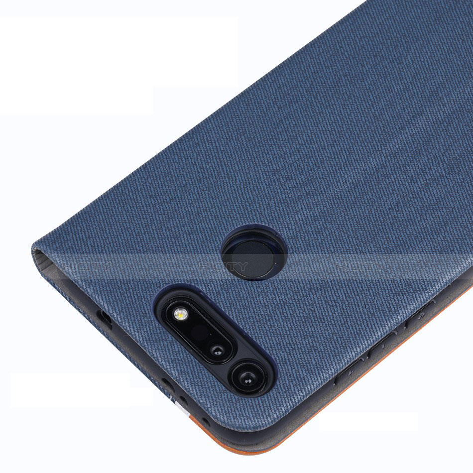 Custodia Portafoglio In Pelle Cover con Supporto T03 per Huawei Honor View 20