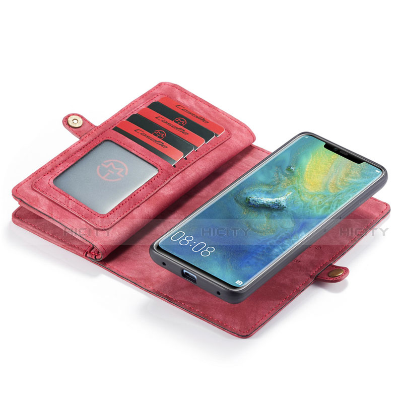 Custodia Portafoglio In Pelle Cover con Supporto T03 per Huawei Mate 20 Pro