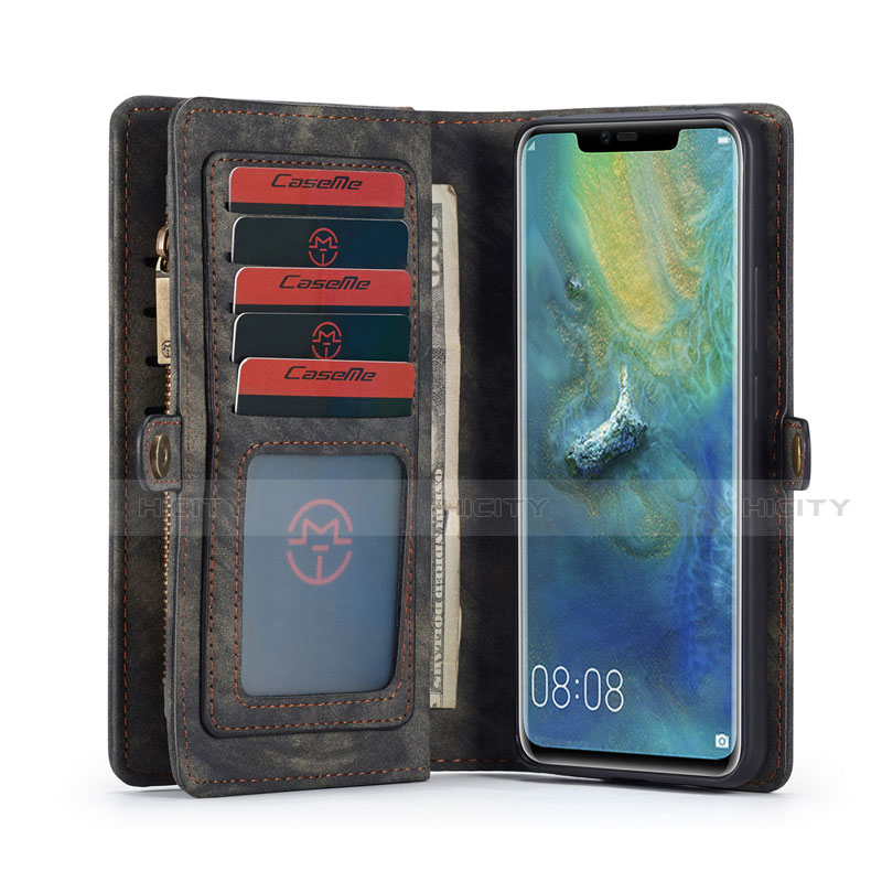 Custodia Portafoglio In Pelle Cover con Supporto T03 per Huawei Mate 20 Pro