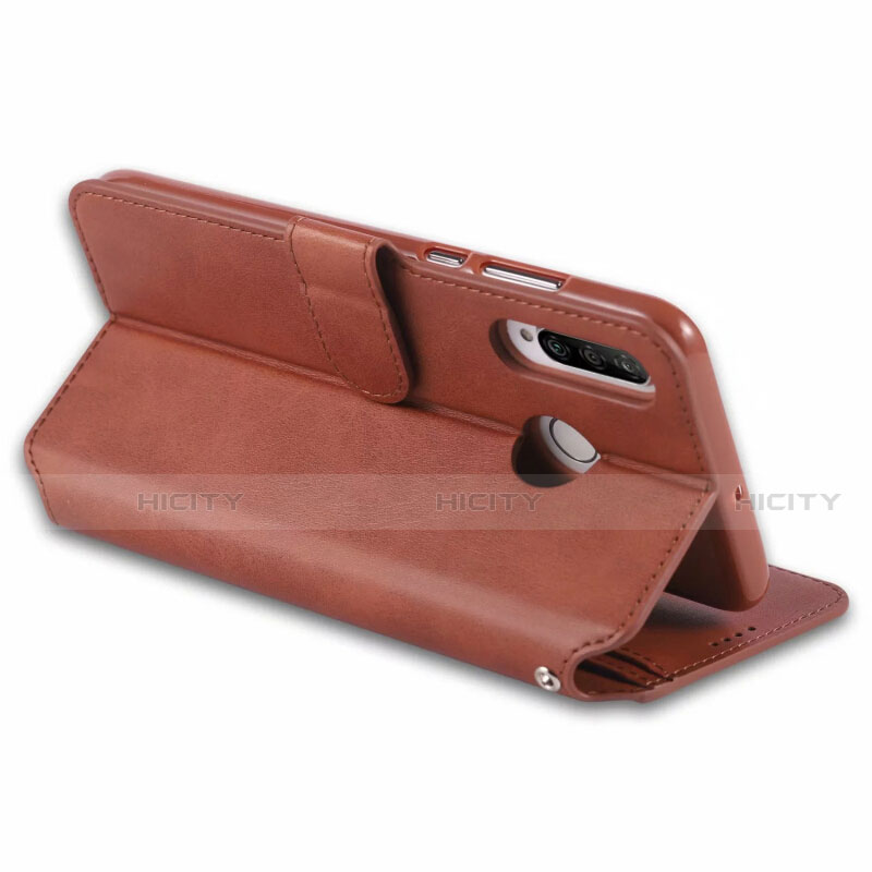 Custodia Portafoglio In Pelle Cover con Supporto T03 per Huawei P30 Lite