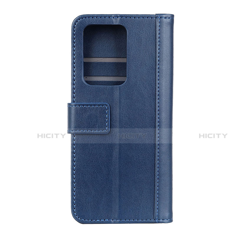 Custodia Portafoglio In Pelle Cover con Supporto T03 per Huawei P40 Pro+ Plus Blu