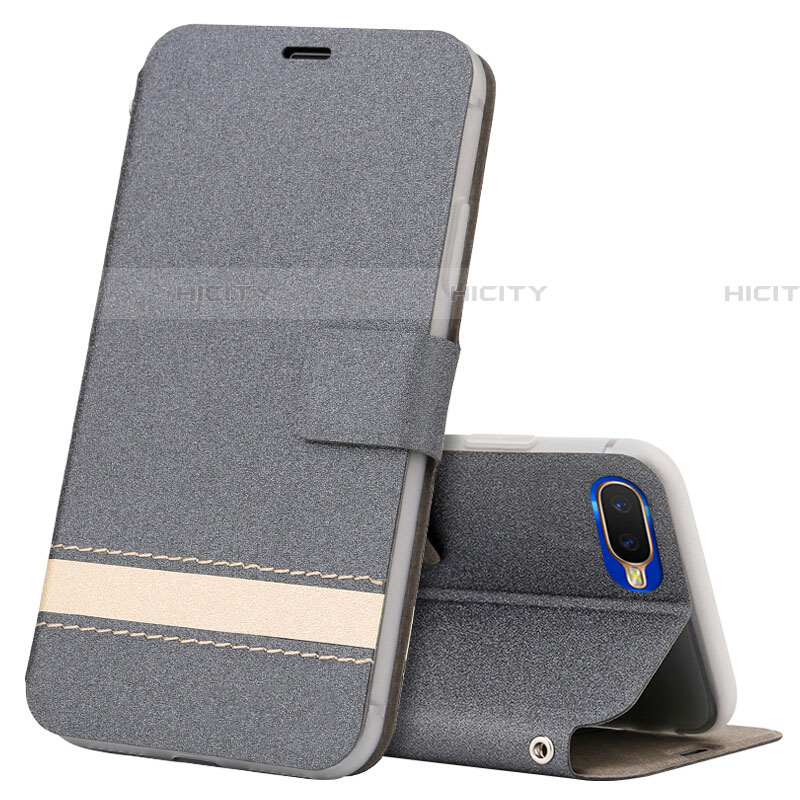 Custodia Portafoglio In Pelle Cover con Supporto T03 per Oppo RX17 Neo