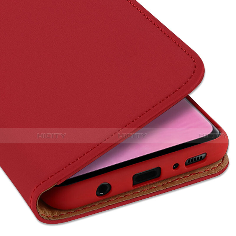 Custodia Portafoglio In Pelle Cover con Supporto T03 per Samsung Galaxy S10 Plus