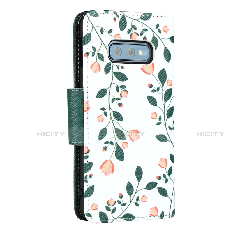 Custodia Portafoglio In Pelle Cover con Supporto T03 per Samsung Galaxy S10e