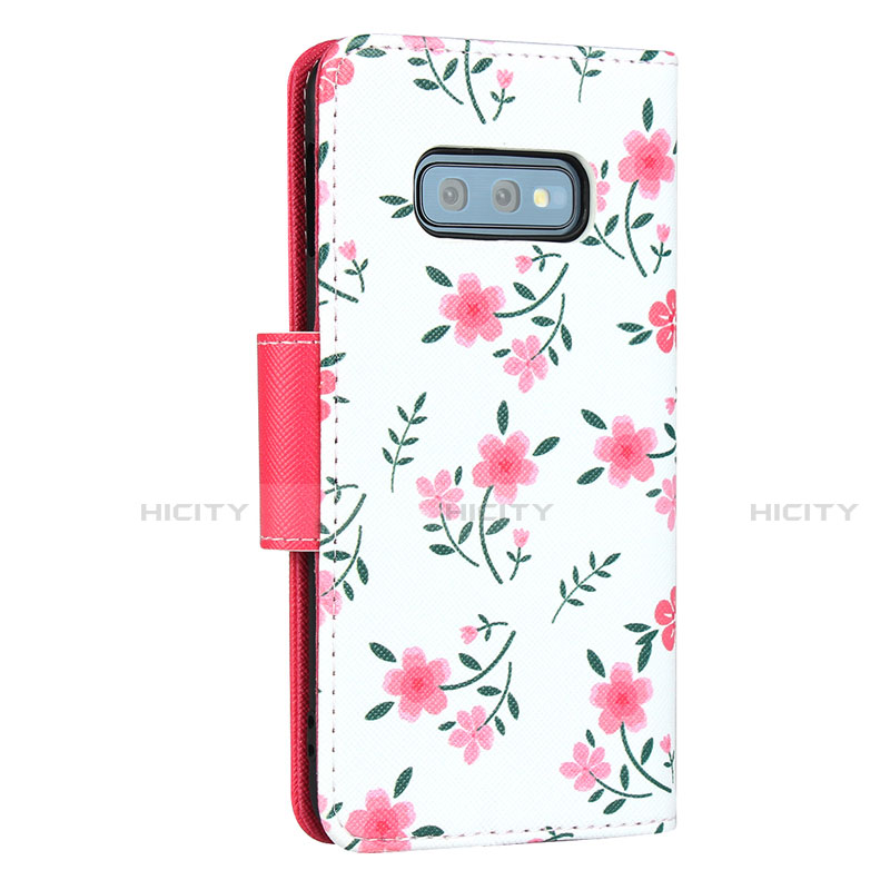 Custodia Portafoglio In Pelle Cover con Supporto T03 per Samsung Galaxy S10e