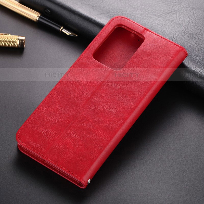 Custodia Portafoglio In Pelle Cover con Supporto T03 per Samsung Galaxy S20 Plus 5G Rosso