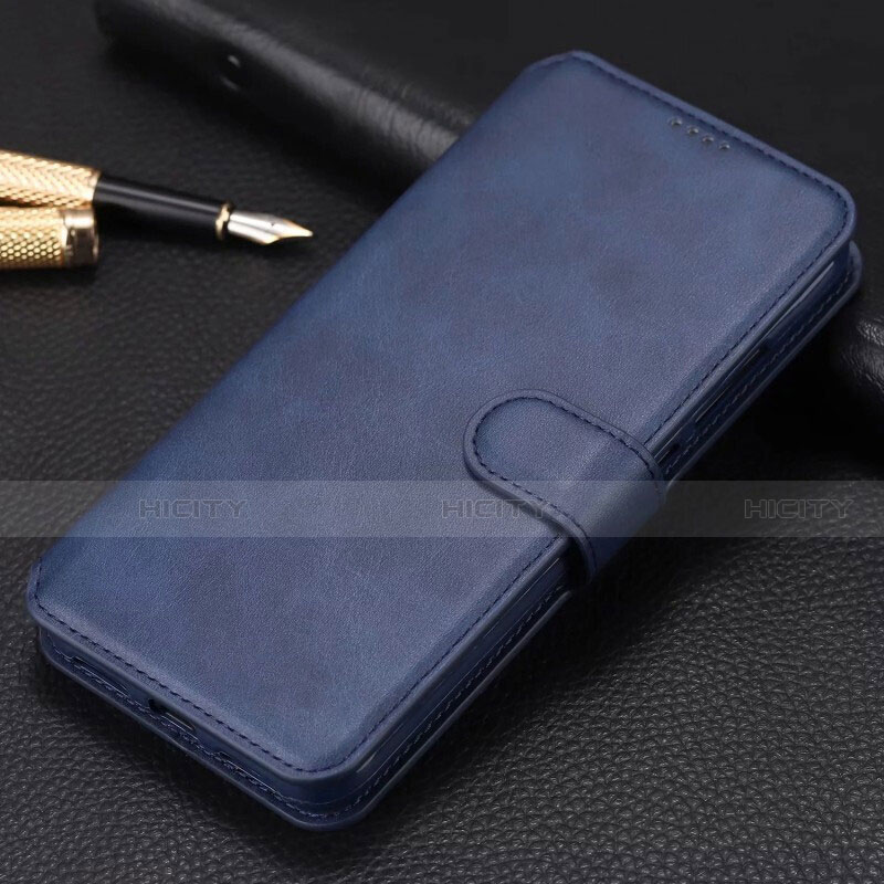 Custodia Portafoglio In Pelle Cover con Supporto T03 per Xiaomi Mi 9T Blu