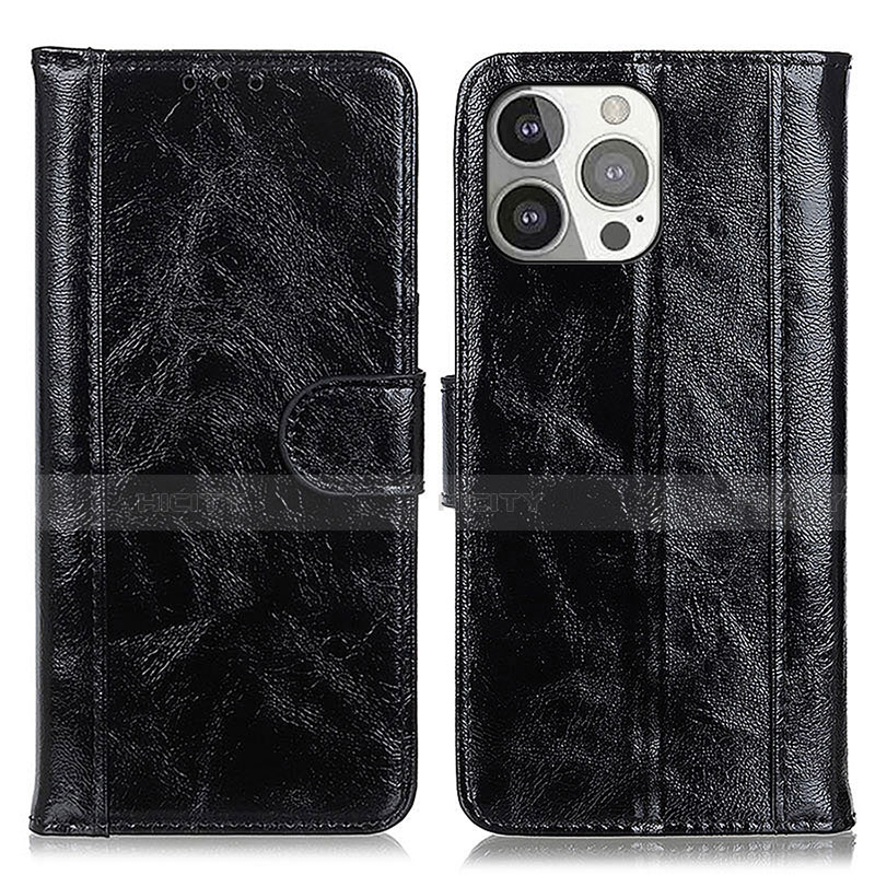 Custodia Portafoglio In Pelle Cover con Supporto T04 per Apple iPhone 14 Pro