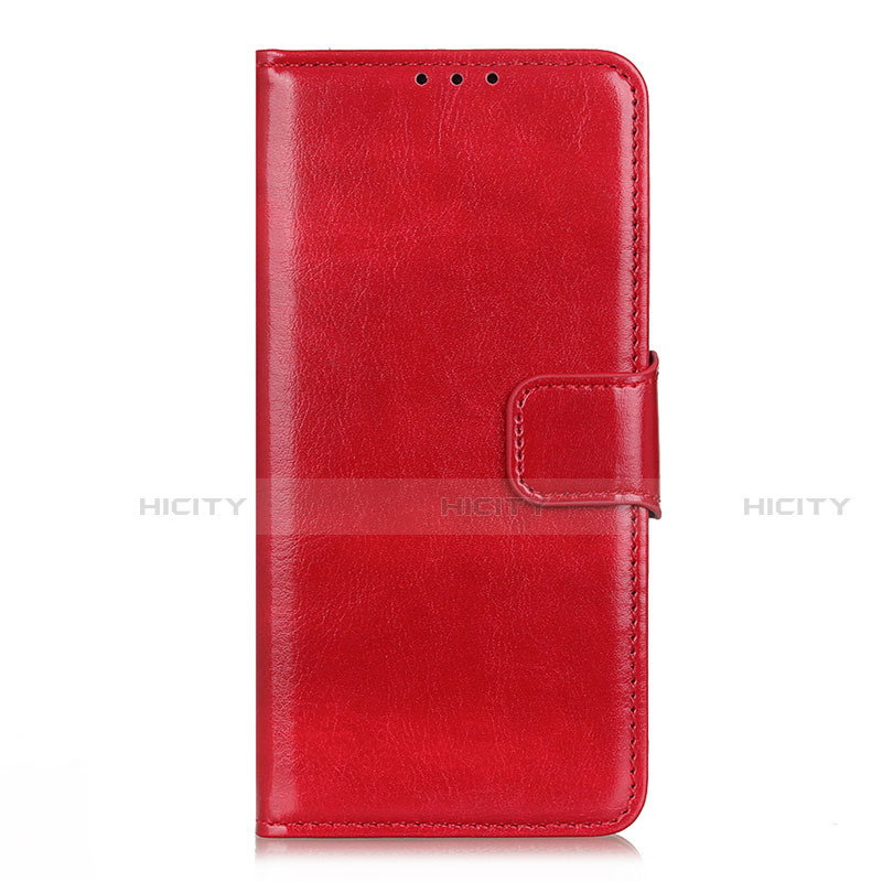 Custodia Portafoglio In Pelle Cover con Supporto T04 per Huawei Honor 30 Lite 5G Rosso