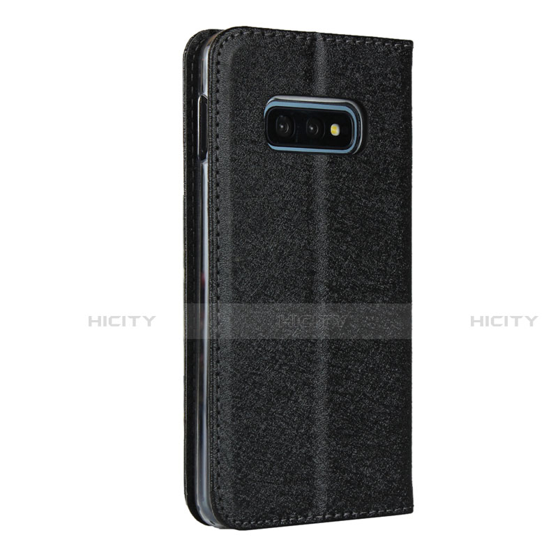 Custodia Portafoglio In Pelle Cover con Supporto T04 per Samsung Galaxy S10e