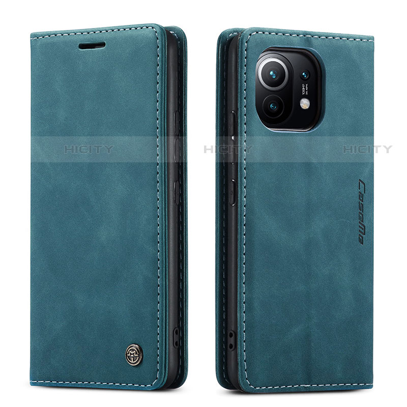 Custodia Portafoglio In Pelle Cover con Supporto T04 per Xiaomi Mi 11 Lite 4G