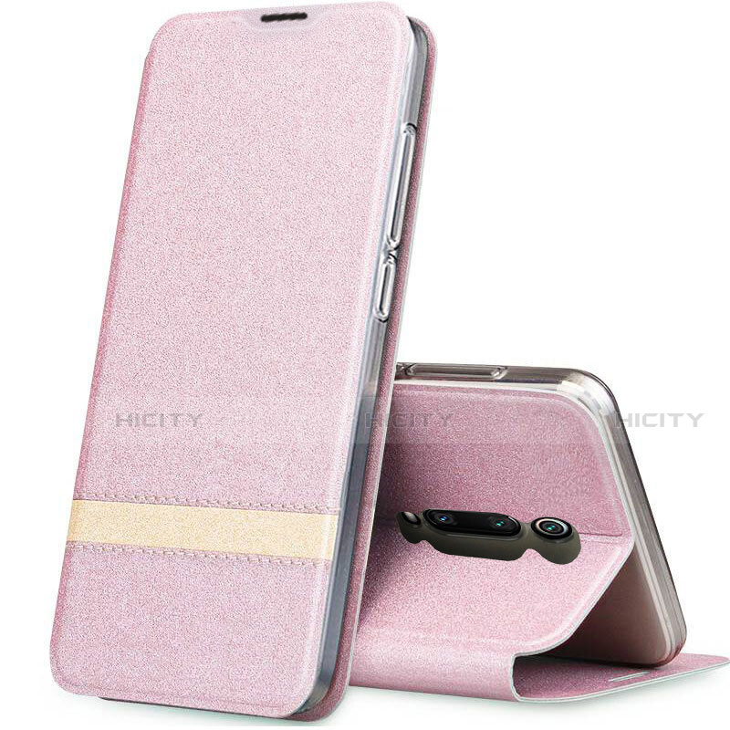 Custodia Portafoglio In Pelle Cover con Supporto T04 per Xiaomi Mi 9T