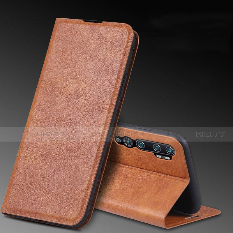 Custodia Portafoglio In Pelle Cover con Supporto T04 per Xiaomi Mi Note 10 Pro